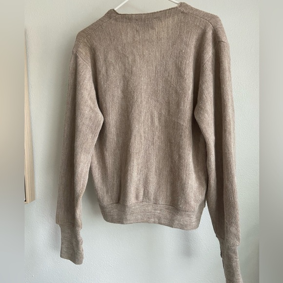 Vintage London Fog Textured Knit Cardigan - Small - Picture 11 of 11